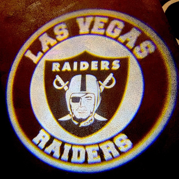 Las Vegas Raiders Car Door Projector Lights - Picture 6 of 6